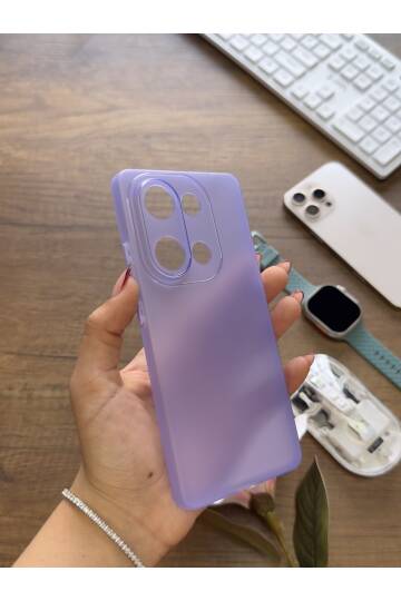 Redmi Note 13 Pro 4G Uyumlu Süper İnce Mat Ultra Thin Silikon Kılıf - 9