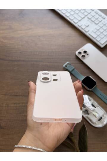 Redmi Note 13 Pro 4G Uyumlu Süper İnce Mat Ultra Thin Silikon Kılıf - 14