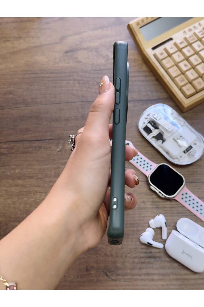 Redmi Note 14 Pro Plus 5G Uyumlu Premium Deri Dokulu Darbelere Karşı Dayanıklı Nazal Silikon Kılıf - 6