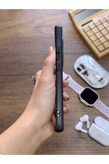 Redmi Note 14 Pro Plus 5G Uyumlu Premium Deri Dokulu Darbelere Karşı Dayanıklı Nazal Silikon Kılıf - 18