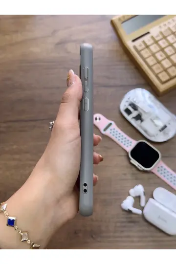 Redmi Note 9 Uyumlu Premium Deri Dokulu Darbelere Karşı Dayanıklı Nazal Silikon Kılıf - 2
