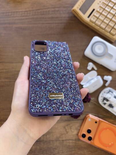 Samsung A06 Uyumlu Kadife İç Yüzey Tasarımlı Taşlı Işıltılı Parlak Pırlanta Kılıf Dia Plus - 30