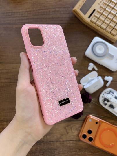 Samsung A06 Uyumlu Kadife İç Yüzey Tasarımlı Taşlı Işıltılı Parlak Pırlanta Kılıf Dia Plus - 34