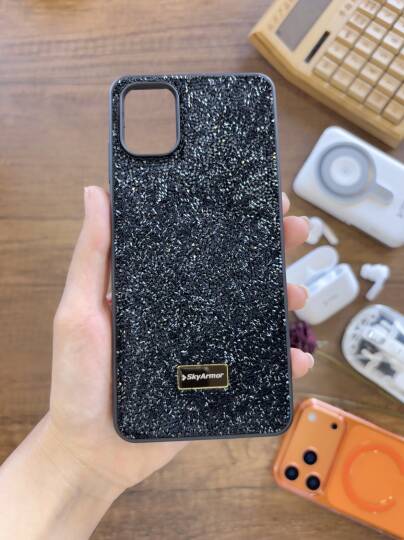 Samsung A06 Uyumlu Kadife İç Yüzey Tasarımlı Taşlı Işıltılı Parlak Pırlanta Kılıf Dia Plus - 42