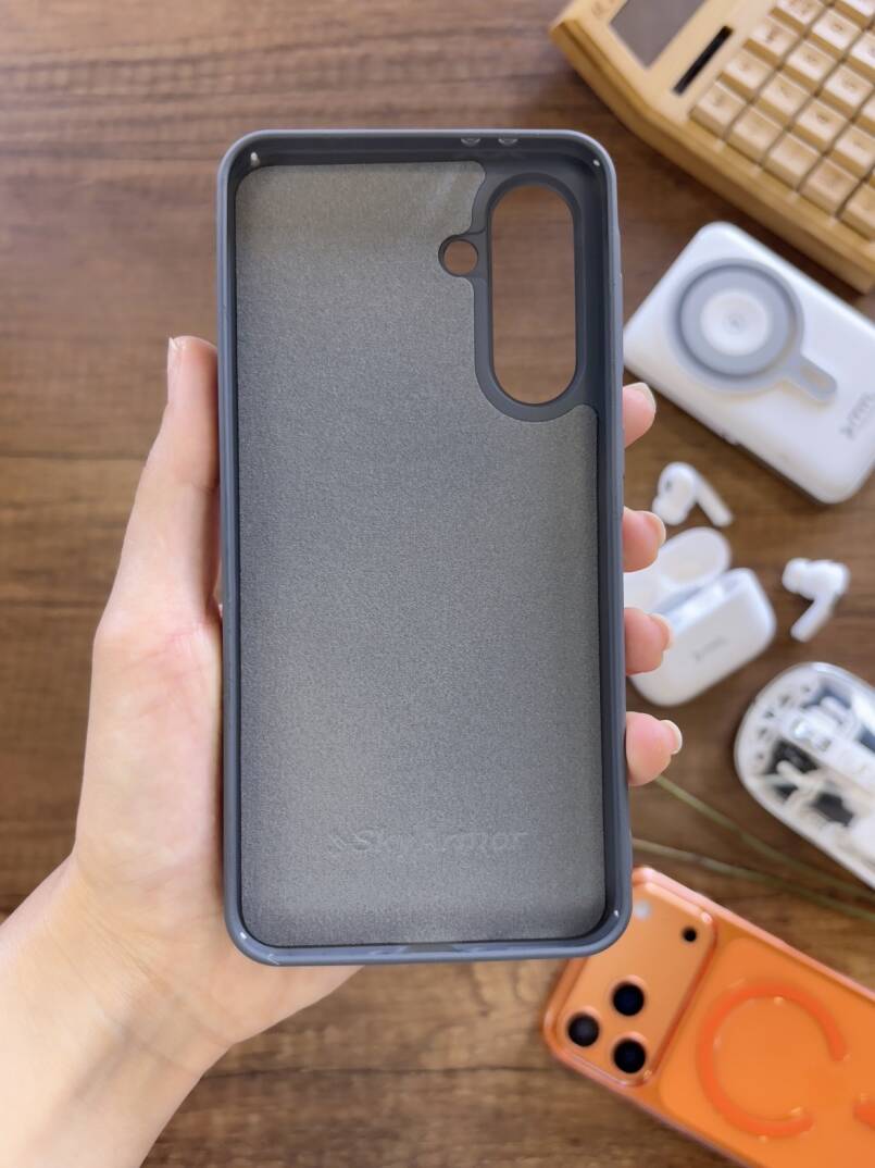 Samsung A36 Uyumlu Kadife İç Yüzey Tasarımlı Taşlı Işıltılı Parlak Pırlanta Kılıf Dia Plus - 14