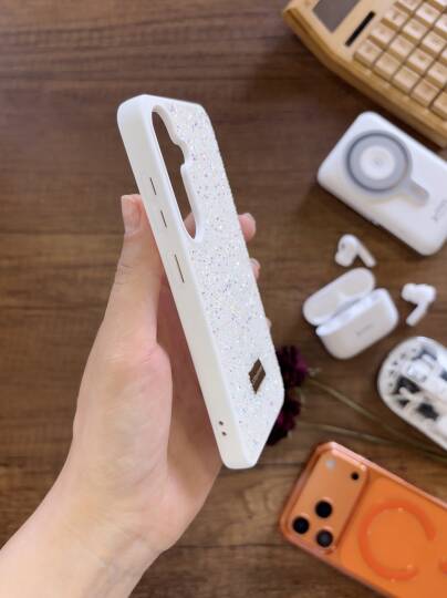 Samsung A55 Uyumlu Kadife İç Yüzey Tasarımlı Taşlı Işıltılı Parlak Pırlanta Kılıf Dia Plus - 5