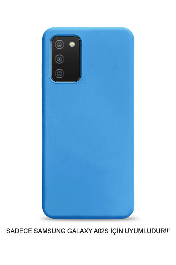 Samsung Galaxy A02S Uyumlu Kamera Korumalı Darbeye Dayanıklı Renk Atmayan Fab Silikon Kılıf - 21