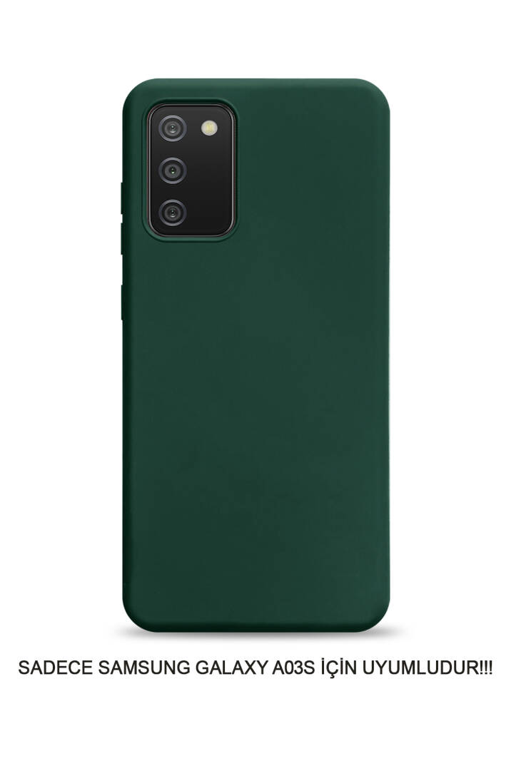Samsung Galaxy A03S Uyumlu Kamera Korumalı Darbeye Dayanıklı Renk Atmayan Fab Silikon Kılıf - 1