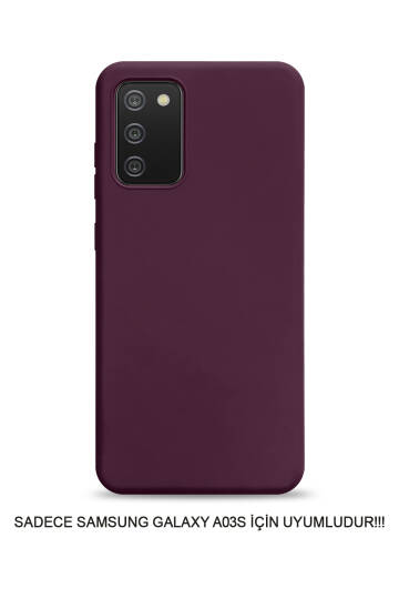 Samsung Galaxy A03S Uyumlu Kamera Korumalı Darbeye Dayanıklı Renk Atmayan Fab Silikon Kılıf - 21