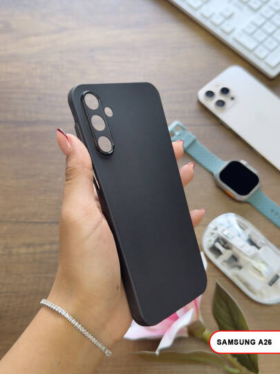 Samsung Galaxy A06 Uyumlu Süper İnce Mat Ultra Thin Silikon Kılıf - 5