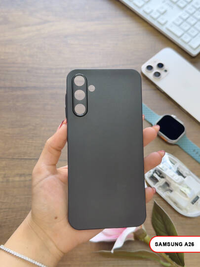Samsung Galaxy A06 Uyumlu Süper İnce Mat Ultra Thin Silikon Kılıf - 6