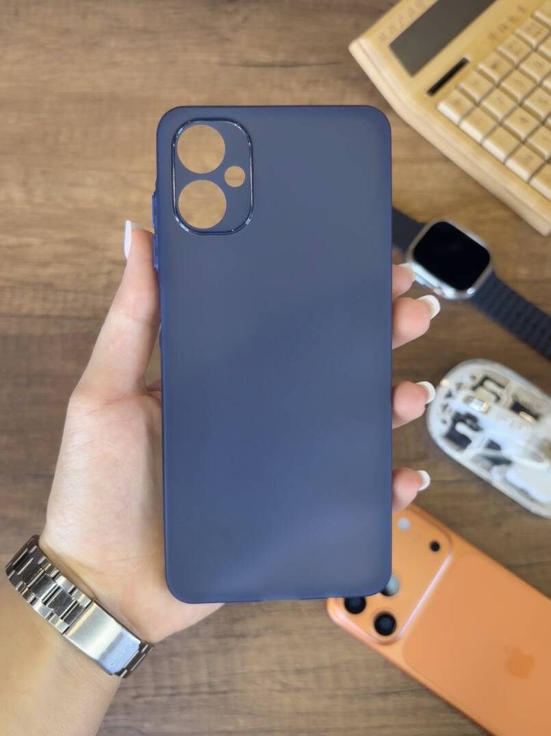 Samsung Galaxy A06 Uyumlu Süper İnce Mat Ultra Thin Silikon Kılıf - 12