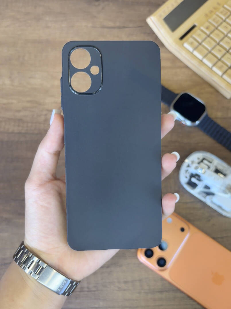 Samsung Galaxy A06 Uyumlu Süper İnce Mat Ultra Thin Silikon Kılıf - 15