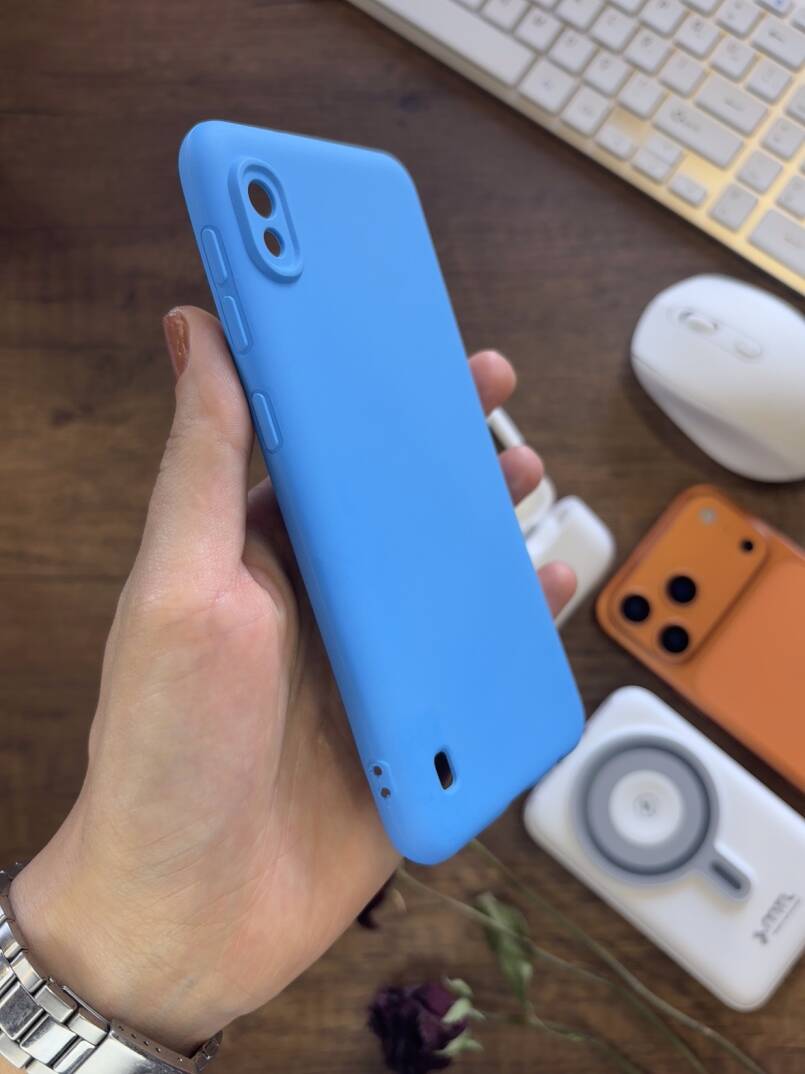 Samsung Galaxy A10 Uyumlu Kamera Korumalı Darbeye Dayanıklı Renk Atmayan Fab Silikon Kılıf - 25