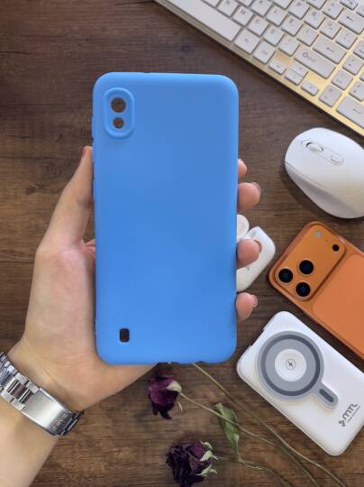 Samsung Galaxy A10 Uyumlu Kamera Korumalı Darbeye Dayanıklı Renk Atmayan Fab Silikon Kılıf - 26