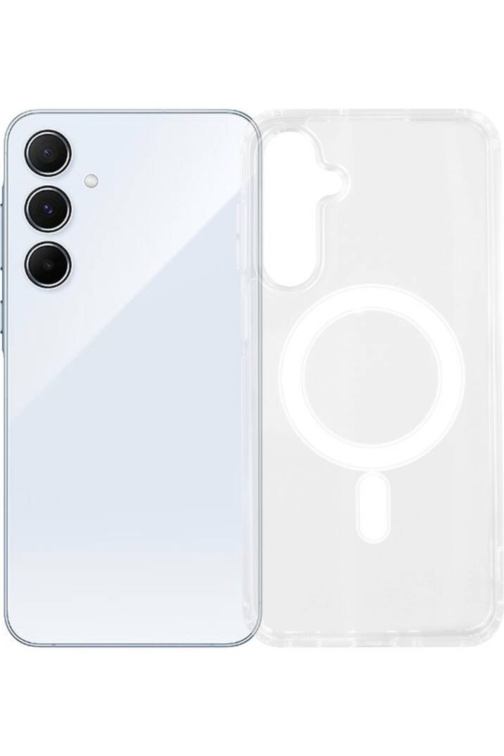 Samsung Galaxy A16 Şeffaf Magsafe Kılıf MTL SAFE - 4