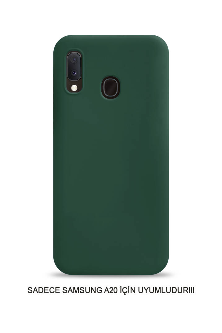 Samsung Galaxy A20 / A30 Uyumlu Kamera Korumalı Darbeye Dayanıklı Renk Atmayan Fab Silikon Kılıf - 1