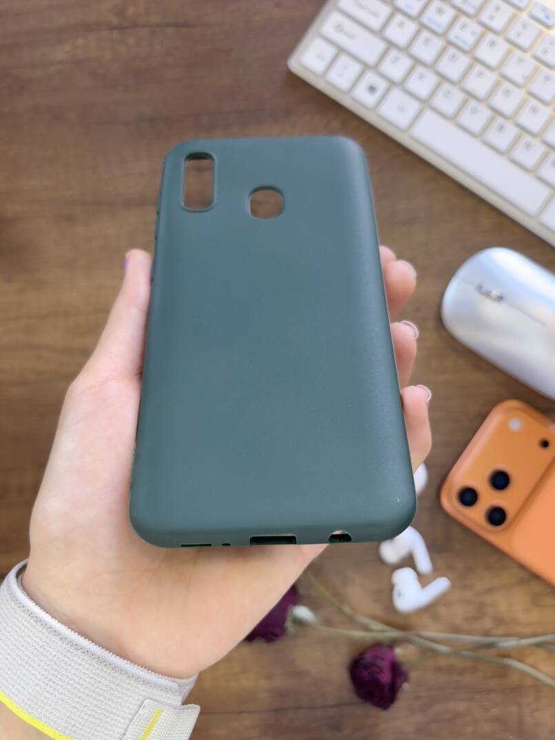 Samsung Galaxy A20 / A30 Uyumlu Kamera Korumalı Darbeye Dayanıklı Renk Atmayan Fab Silikon Kılıf - 2