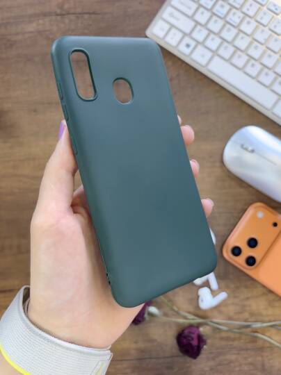 Samsung Galaxy A20 / A30 Uyumlu Kamera Korumalı Darbeye Dayanıklı Renk Atmayan Fab Silikon Kılıf - 4