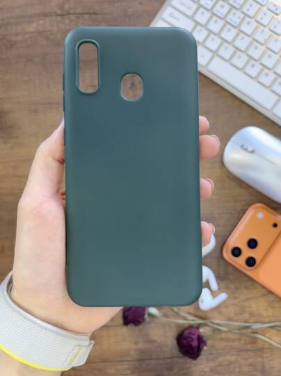 Samsung Galaxy A20 / A30 Uyumlu Kamera Korumalı Darbeye Dayanıklı Renk Atmayan Fab Silikon Kılıf - 5