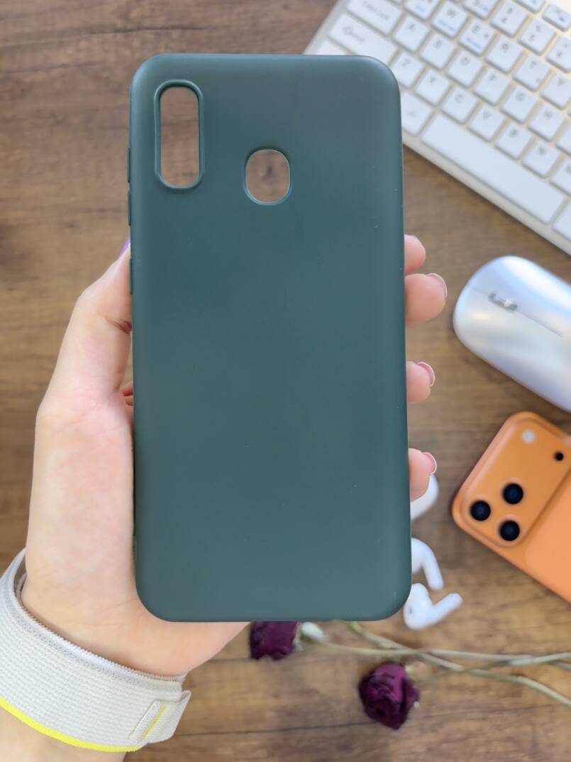 Samsung Galaxy A20 / A30 Uyumlu Kamera Korumalı Darbeye Dayanıklı Renk Atmayan Fab Silikon Kılıf - 5
