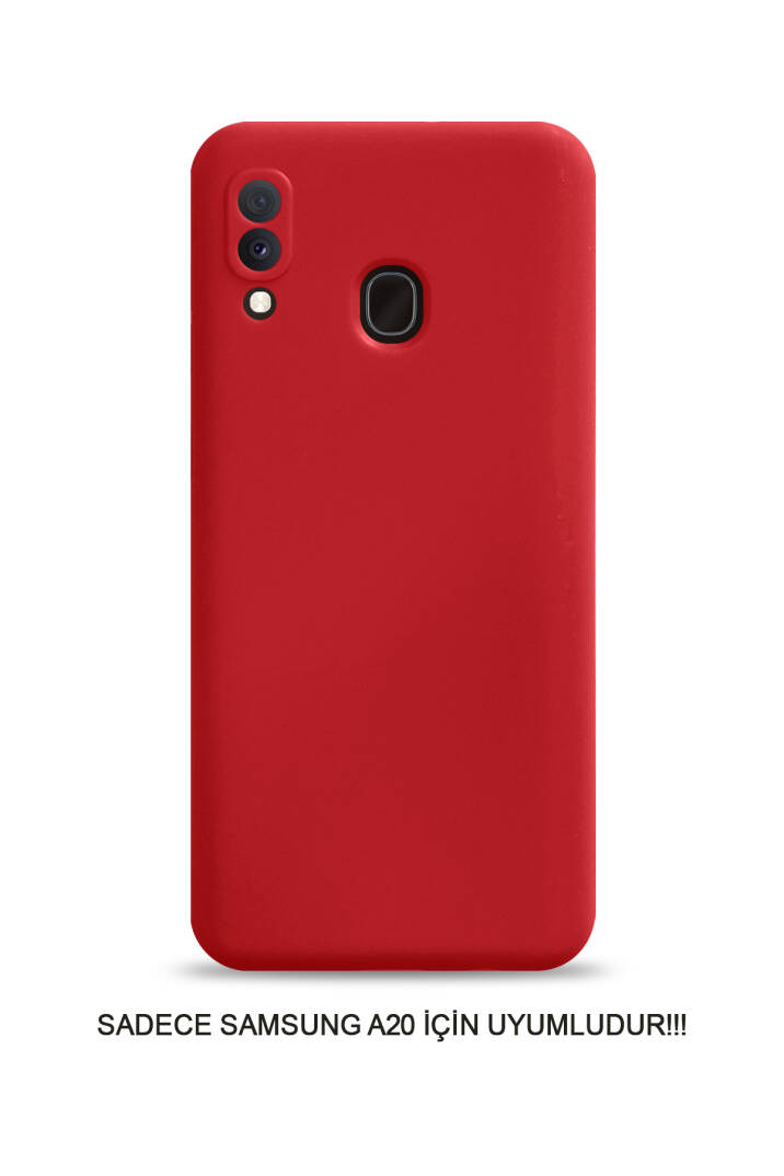 Samsung Galaxy A20 / A30 Uyumlu Kamera Korumalı Darbeye Dayanıklı Renk Atmayan Fab Silikon Kılıf - 6