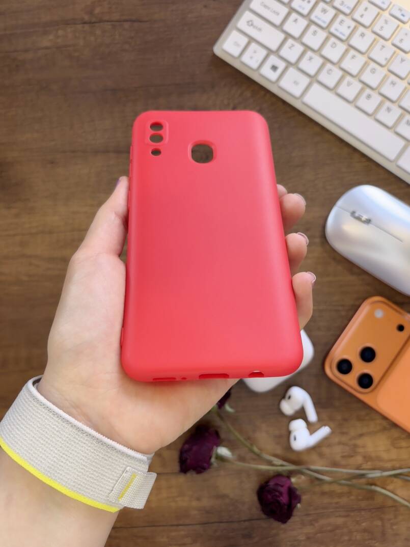 Samsung Galaxy A20 / A30 Uyumlu Kamera Korumalı Darbeye Dayanıklı Renk Atmayan Fab Silikon Kılıf - 7
