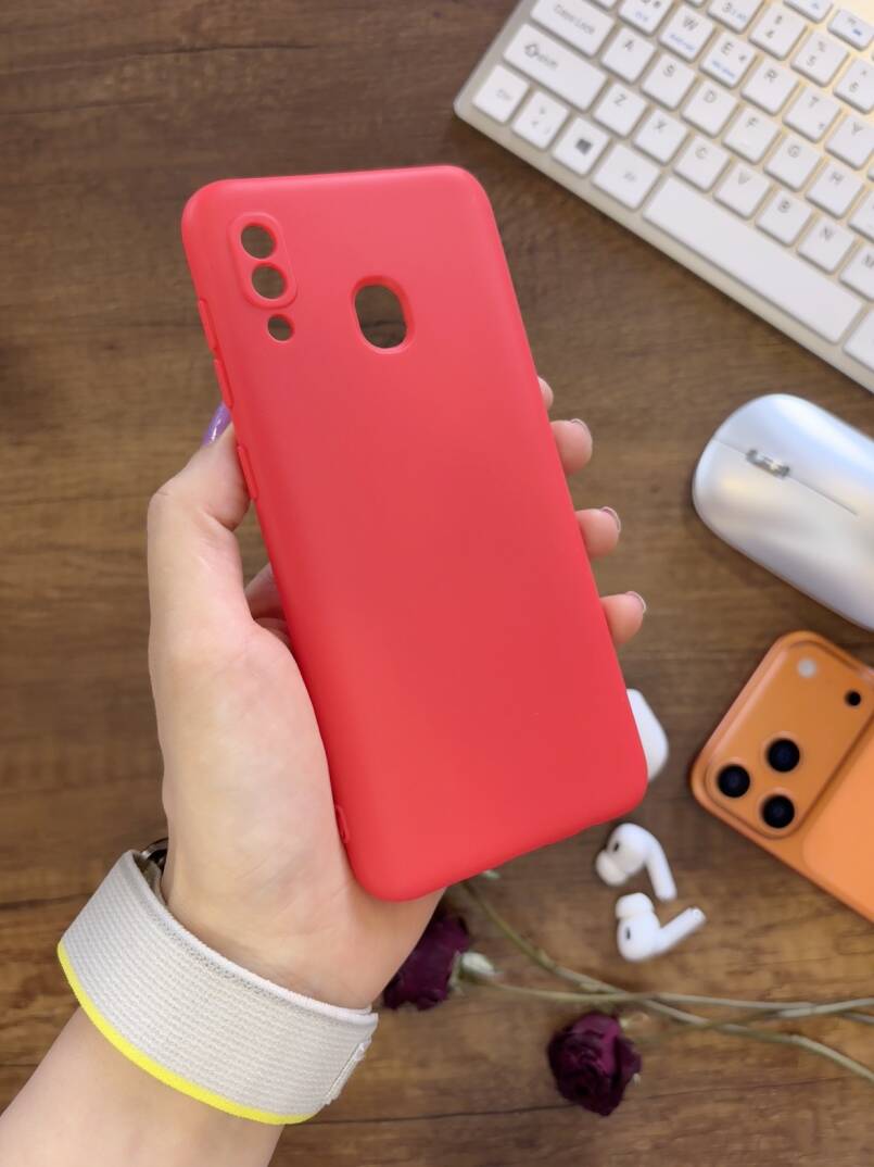 Samsung Galaxy A20 / A30 Uyumlu Kamera Korumalı Darbeye Dayanıklı Renk Atmayan Fab Silikon Kılıf - 9