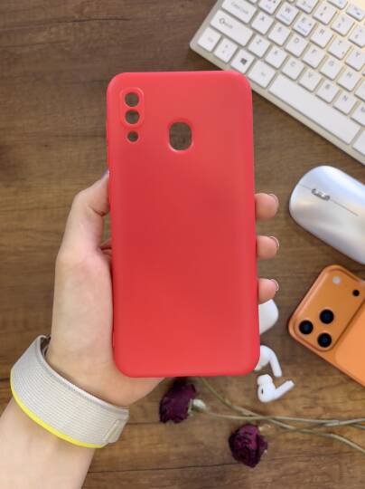 Samsung Galaxy A20 / A30 Uyumlu Kamera Korumalı Darbeye Dayanıklı Renk Atmayan Fab Silikon Kılıf - 10