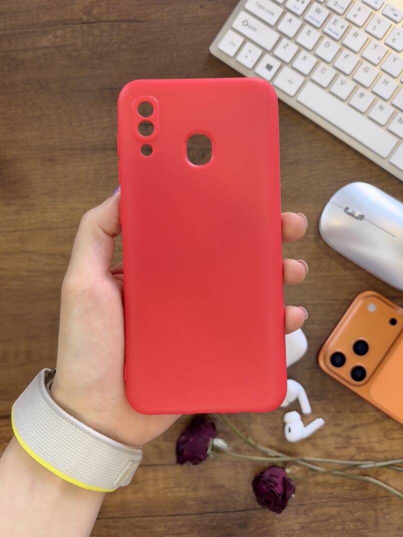 Samsung Galaxy A20 / A30 Uyumlu Kamera Korumalı Darbeye Dayanıklı Renk Atmayan Fab Silikon Kılıf - 10