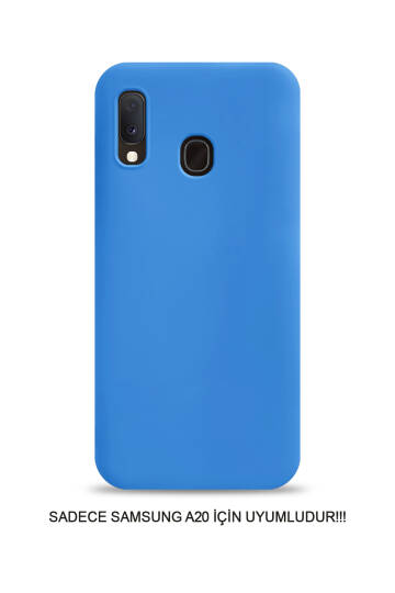 Samsung Galaxy A20 / A30 Uyumlu Kamera Korumalı Darbeye Dayanıklı Renk Atmayan Fab Silikon Kılıf - 11