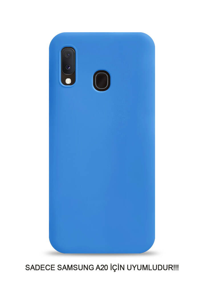 Samsung Galaxy A20 / A30 Uyumlu Kamera Korumalı Darbeye Dayanıklı Renk Atmayan Fab Silikon Kılıf - 11