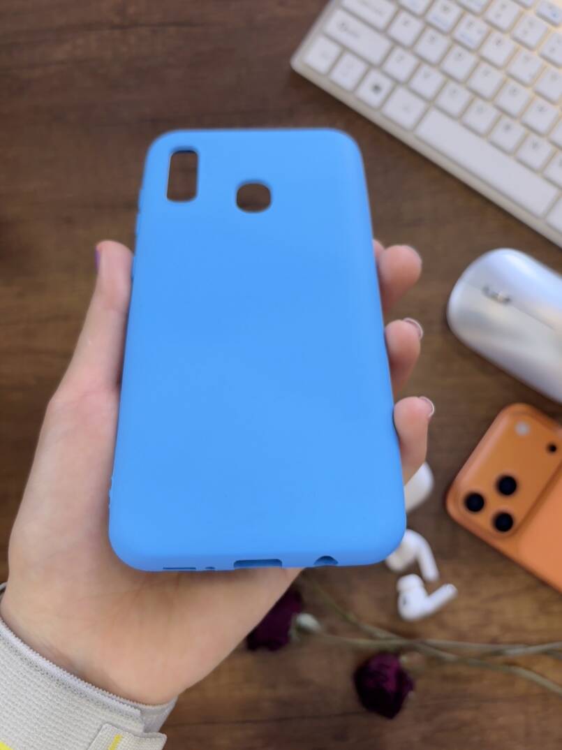 Samsung Galaxy A20 / A30 Uyumlu Kamera Korumalı Darbeye Dayanıklı Renk Atmayan Fab Silikon Kılıf - 12