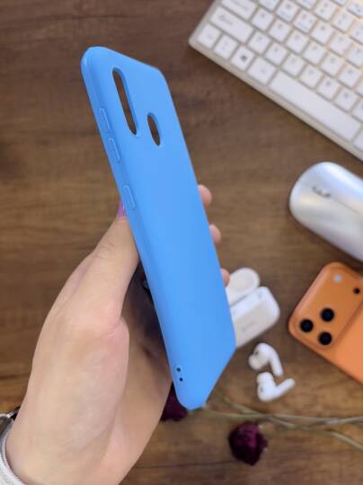 Samsung Galaxy A20 / A30 Uyumlu Kamera Korumalı Darbeye Dayanıklı Renk Atmayan Fab Silikon Kılıf - 13