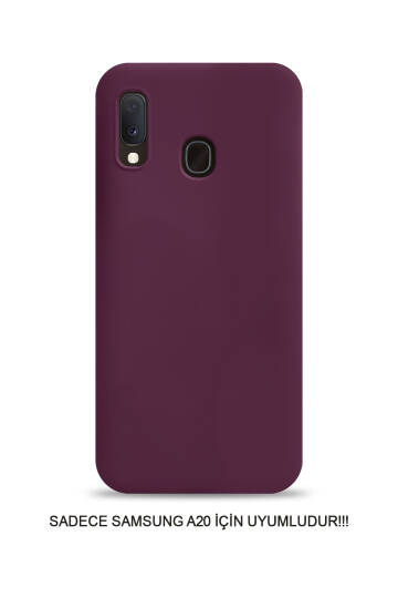 Samsung Galaxy A20 / A30 Uyumlu Kamera Korumalı Darbeye Dayanıklı Renk Atmayan Fab Silikon Kılıf - 16