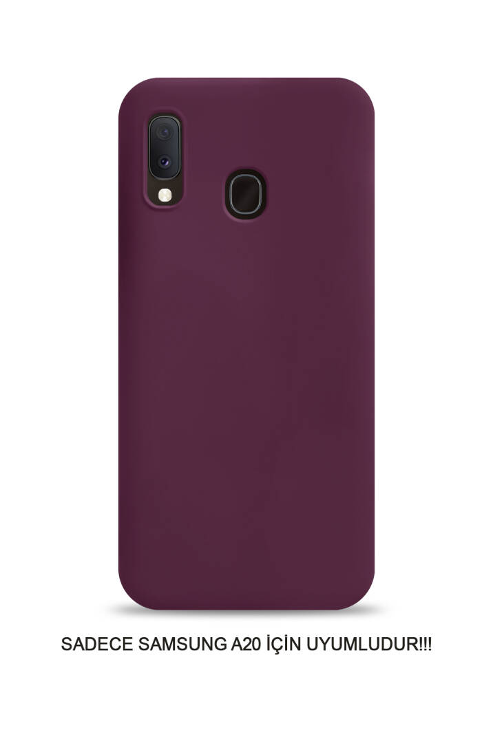 Samsung Galaxy A20 / A30 Uyumlu Kamera Korumalı Darbeye Dayanıklı Renk Atmayan Fab Silikon Kılıf - 16