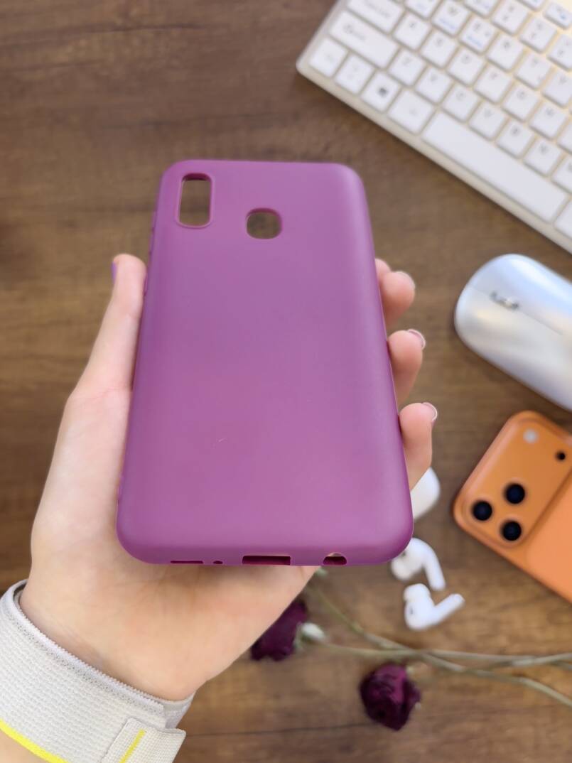Samsung Galaxy A20 / A30 Uyumlu Kamera Korumalı Darbeye Dayanıklı Renk Atmayan Fab Silikon Kılıf - 17