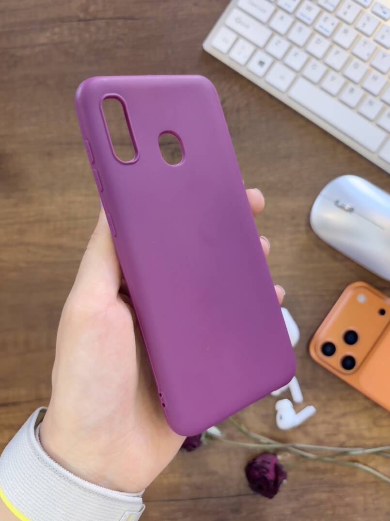 Samsung Galaxy A20 / A30 Uyumlu Kamera Korumalı Darbeye Dayanıklı Renk Atmayan Fab Silikon Kılıf - 19
