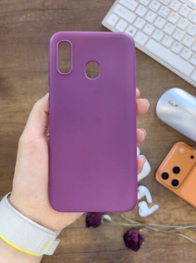 Samsung Galaxy A20 / A30 Uyumlu Kamera Korumalı Darbeye Dayanıklı Renk Atmayan Fab Silikon Kılıf - 20