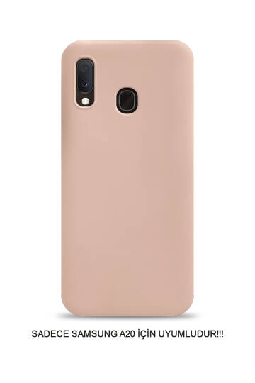 Samsung Galaxy A20 / A30 Uyumlu Kamera Korumalı Darbeye Dayanıklı Renk Atmayan Fab Silikon Kılıf - 21