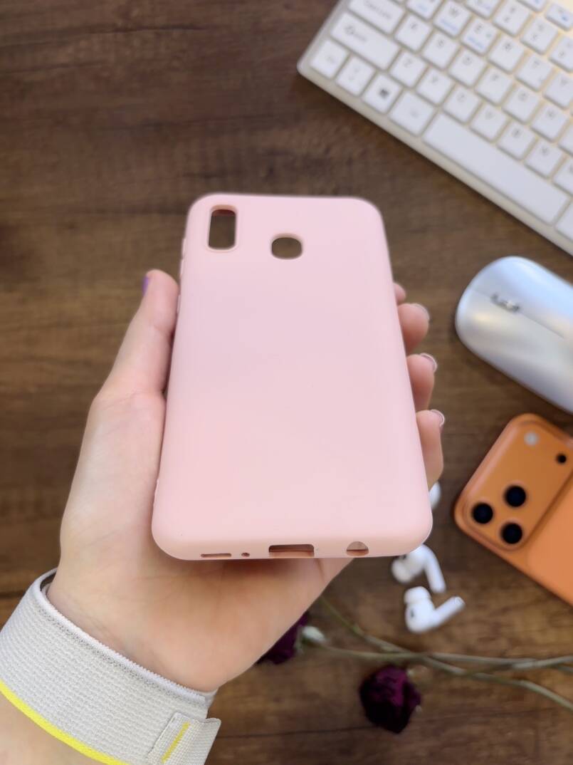 Samsung Galaxy A20 / A30 Uyumlu Kamera Korumalı Darbeye Dayanıklı Renk Atmayan Fab Silikon Kılıf - 22