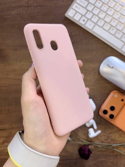Samsung Galaxy A20 / A30 Uyumlu Kamera Korumalı Darbeye Dayanıklı Renk Atmayan Fab Silikon Kılıf - 24