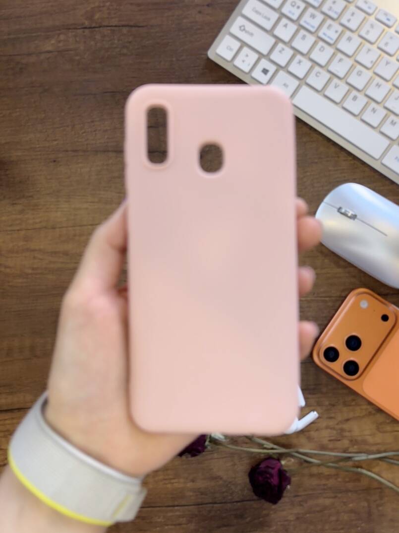 Samsung Galaxy A20 / A30 Uyumlu Kamera Korumalı Darbeye Dayanıklı Renk Atmayan Fab Silikon Kılıf - 25