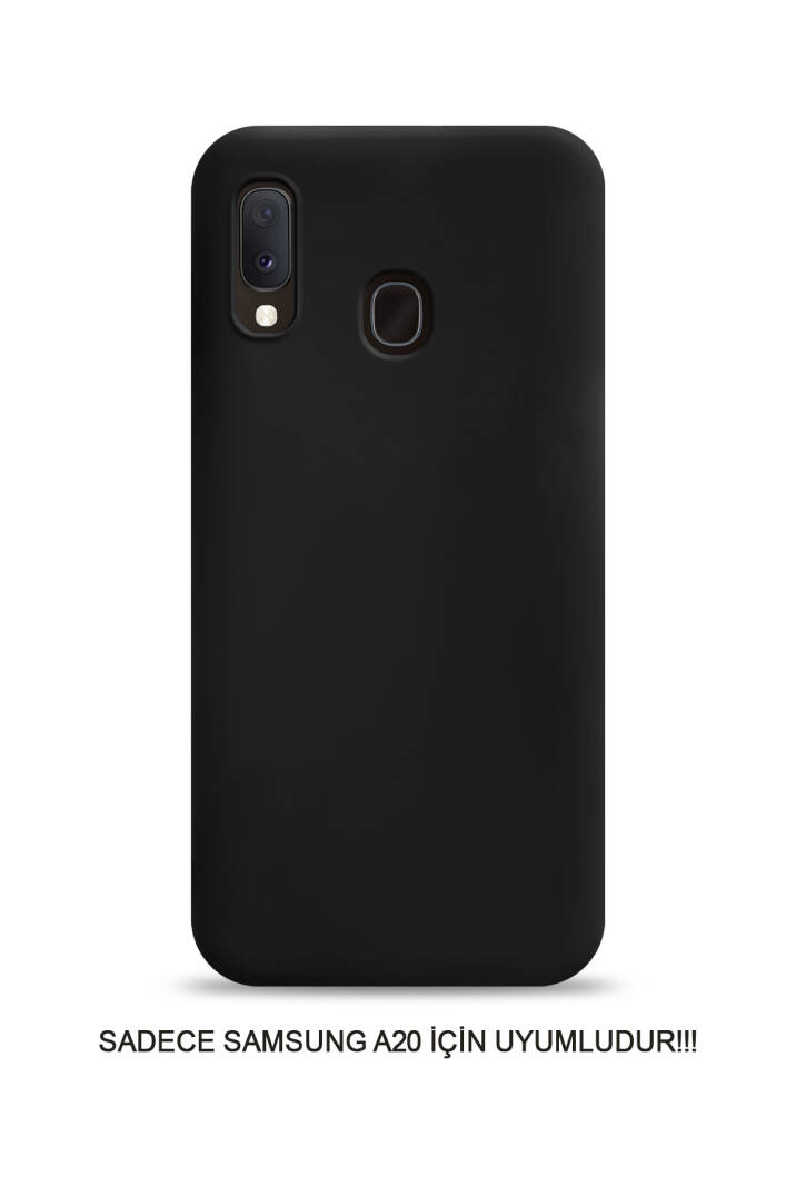 Samsung Galaxy A20 / A30 Uyumlu Kamera Korumalı Darbeye Dayanıklı Renk Atmayan Fab Silikon Kılıf - 26