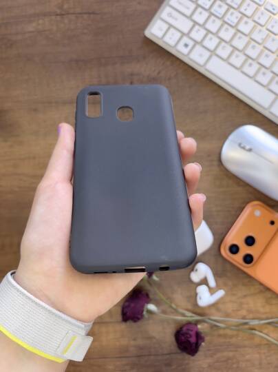 Samsung Galaxy A20 / A30 Uyumlu Kamera Korumalı Darbeye Dayanıklı Renk Atmayan Fab Silikon Kılıf - 27