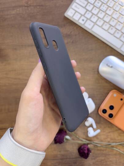 Samsung Galaxy A20 / A30 Uyumlu Kamera Korumalı Darbeye Dayanıklı Renk Atmayan Fab Silikon Kılıf - 28