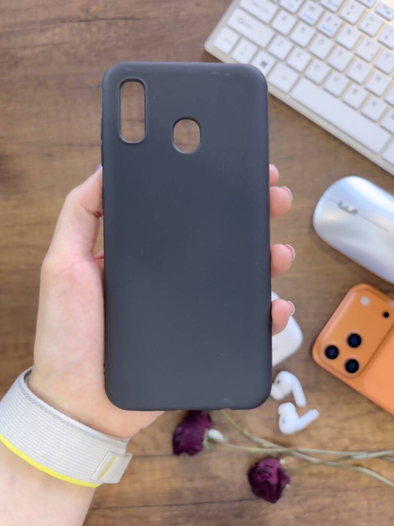 Samsung Galaxy A20 / A30 Uyumlu Kamera Korumalı Darbeye Dayanıklı Renk Atmayan Fab Silikon Kılıf - 30