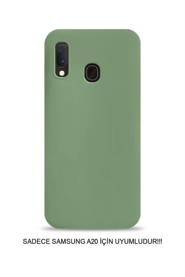Samsung Galaxy A20 / A30 Uyumlu Kamera Korumalı Darbeye Dayanıklı Renk Atmayan Fab Silikon Kılıf - 31