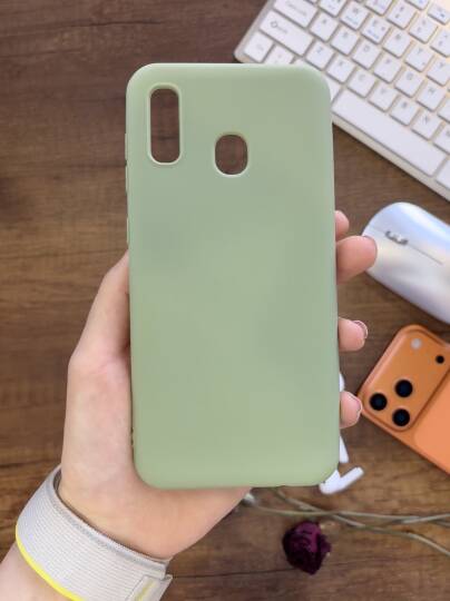 Samsung Galaxy A20 / A30 Uyumlu Kamera Korumalı Darbeye Dayanıklı Renk Atmayan Fab Silikon Kılıf - 35