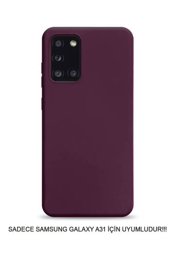 Samsung Galaxy A31 Uyumlu Kamera Korumalı Darbeye Dayanıklı Renk Atmayan Fab Silikon Kılıf - 16